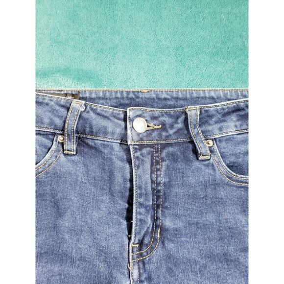 Armani Exchange Jeans Size 28 Womens Blue Pants Stretch Denim Mid Rise Skinny - Picture 6 of 13